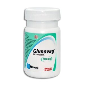 GLUNOVAG 500 MG TBLS C/60