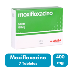 MOXIFLOXACINO 400 MG TBLS C/7