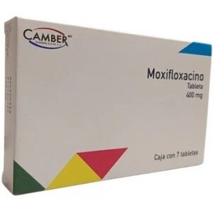 MOXIFLOXACINO 400 MG TBLS C/7