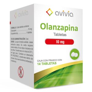 OLANZAPINA 10 MG TBLS C/14