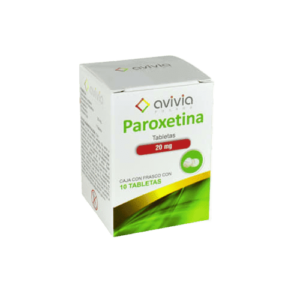 PAROXETINA 20 MG TBLS C/10 *AVIVIA*