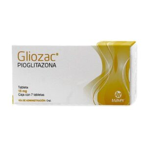 GLIOZAC 15 MG TBLS C/7