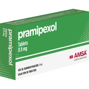 PRAMIPEXOL 0.5 MG TBLS C/30