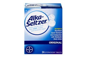 ALKA- SELTZER EFERVESCENTE C/24 TABLETAS ABARROTE