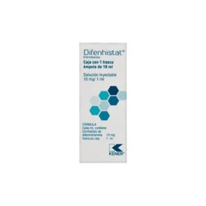 DIFENHISTAT 10MG/1 ML  SOL INY C/1 IM/IV