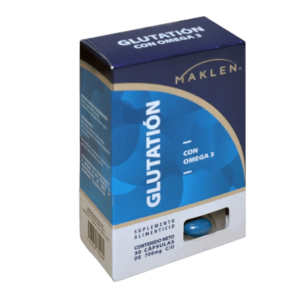 GLUTATION CON OMEGA 3 700 MG CAP C/30