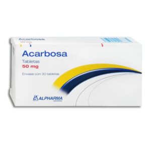 ACARBOSA 50 MG TBLS C/30