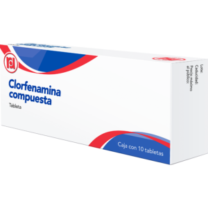 CLORFENAMINA COMPUESTA TBLS C/10