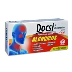 DOCSI 4 MG TBLS C/20