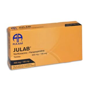 JULAB 400/100 MG TBLS C/16