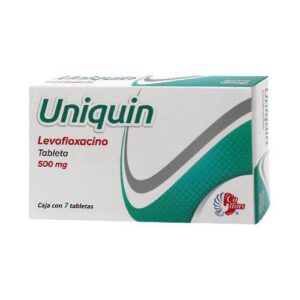 UNIQUIN TBLS 500 MG C/7
