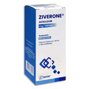 ZIVERONE 200MG/5ML SUSP 120 ML
