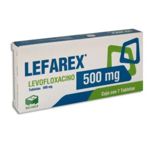 LEFAREX LEVOFLOXACIONO 500 MG C/7 TBLS