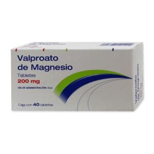 VALPROATO DE MAGNESIO 200 MG TBLS C/40