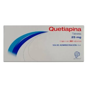 QUETIAPINA 25 MG TBLS  C/30 *ALP*