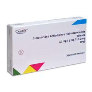 OLMES+AMLODI+HIDROCLOROTIA TBLS  40/5/12.5 MG C/28
