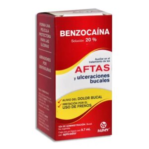 BENZOCAINA 200MG /ML SOL FCO . GOTERO C/9.7 ML