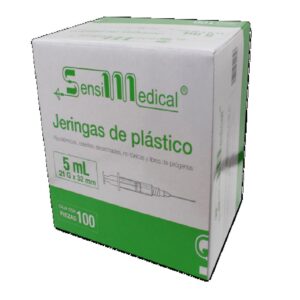 JERINGA VERDE 5 ML (21X32 MM) C/100 *JAY*