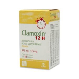 CLAMOXIM 12H 875/125 MG C/14 TBLS