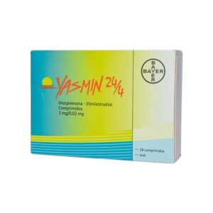 YASMIN 24/4 3 MG/ .02 MG 28 CMP