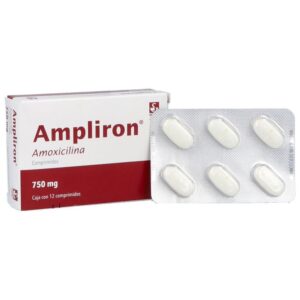 AMPLIRON 750MG (A) - COM - 12