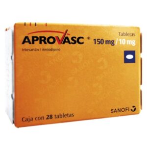 APROVASC 150/10 MG 28 TAB