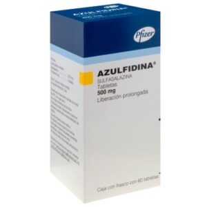 AZULFIDINA 500MG C/60 TABLETAS