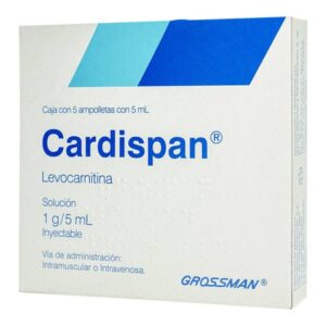 CARDISPAN INY 1G C/5 AMP