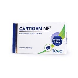 CARTIGEN NF 600/50MG - TAB - 30