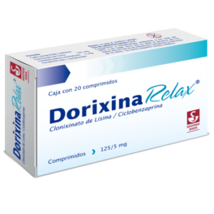DORIXINA RELAX 125/5MG - COM - 20