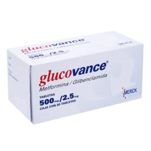 GLUCOVANCE 500MG/2.5MG - TAB - 60