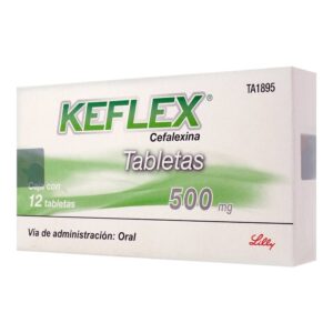 KEFLEX 500 MG 12 TAB
