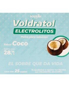 VOLDRATOL ELECTROLITOS COCO C/25 SOBRES