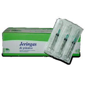 JERINGA VERDE 10 ML (21X32) C/100