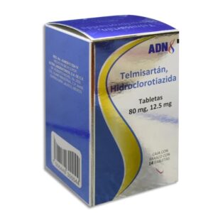 TELMISARTAN/ HIDROCLOROTIAZIDA 80/12.5 C/14 TBLS