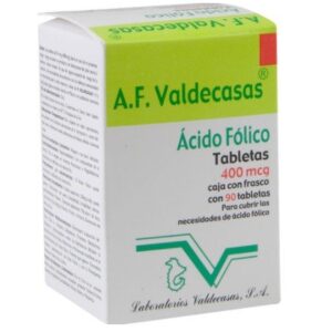 ACIDO FOLICO 0.4 MG TBLS C/90