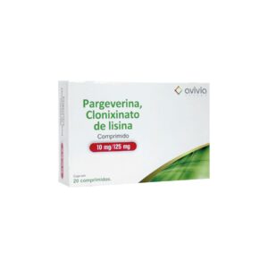PARGEVERINA/CLONIXINATO DE LISINA 10 MG/125 TBLS C/20