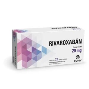 RIVAROXABAN 20 MG TBLS C/28