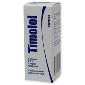 TIMOLOL 5.0 MG GTS OFT 5ML