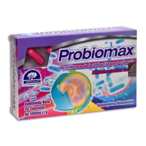 PROBIOMAX 500 MG CAPSULAS C/30