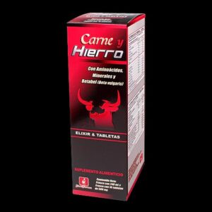 CARNE Y HIERRO ELIXIR Y TBLS 240 ML C/16