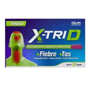 X-TRID CAPSULAS GRIPE Y TOS