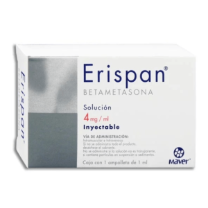 ERISPAN 4 MG SOL INY C/1