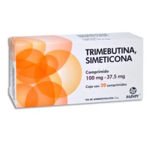 TRIMEBUTINA/ SIMETICONA 100/37.5 C/20 *MVE*