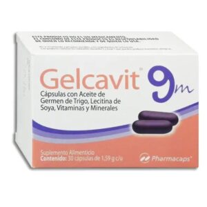 GELCAVIT 9 MESES CAP C/30