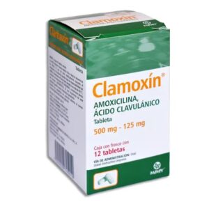 CLAMOXIN 500/125 MG TBLS C/12