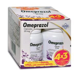 OMEPRAZOL 20MG C/30 CAP 4x3 *ULT*