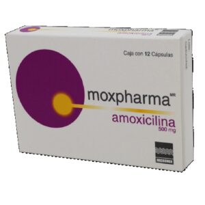 MOXPHARMA (Amoxicilina) CAP 500MG C/12