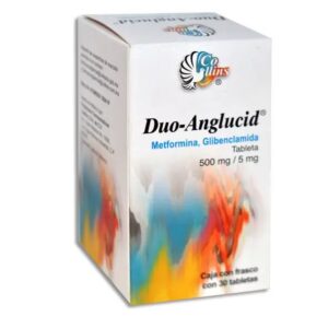 DUO-ANGLUCID 500/5 MG TBLS C/30
