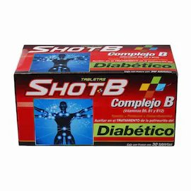 SHOT B DIABÉTICO CAP C/30